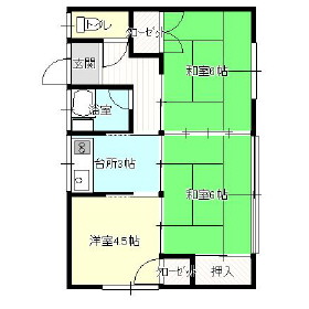 小笠原アパートの間取り