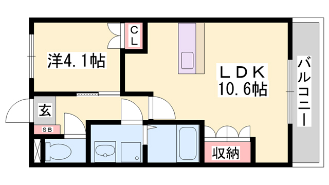 アンシャンテの間取り