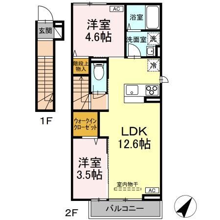 カンパーニュの間取り