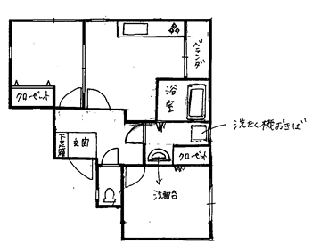 Lion舞崎の間取り