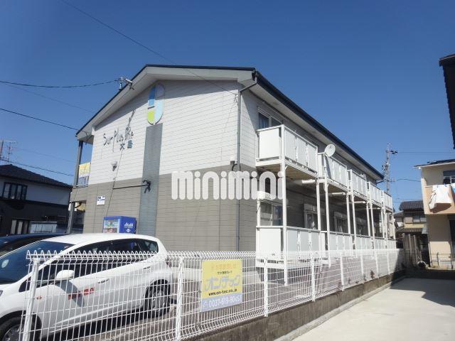 建物外観　ツートンカラーの外観です。