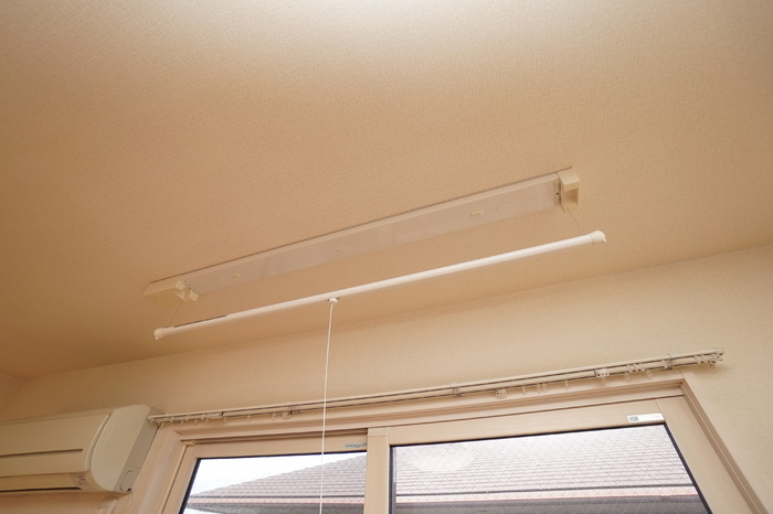 その他設備　室内物干し