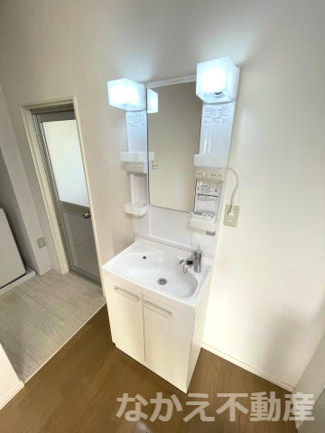 洗面設備　洗面所です