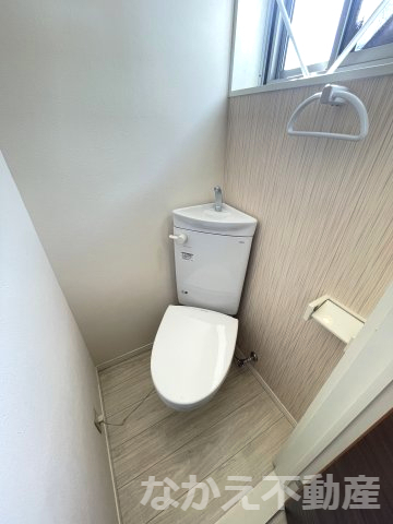 トイレ　ゆったりとした空間のトイレです