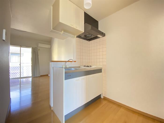 キッチン　ガスコンロ1口付きキッチン