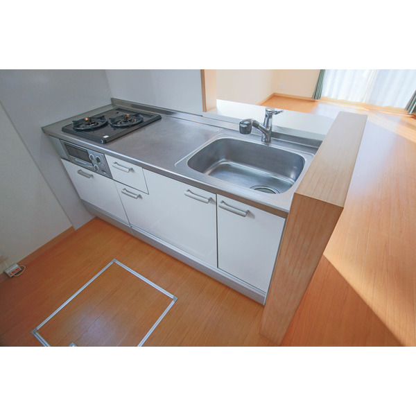 キッチン　同じ敷地内別のお部屋