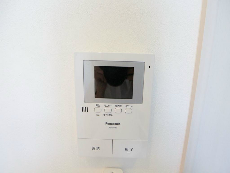 セキュリティ　ＴＶモニター付インターホン　同仕様写真