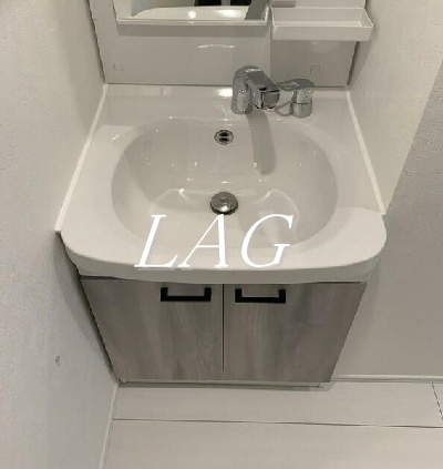 洗面設備　洗面台です。