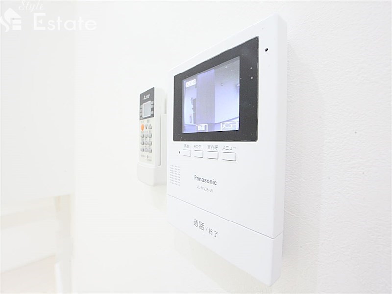 セキュリティ　モニター付きインターホン
