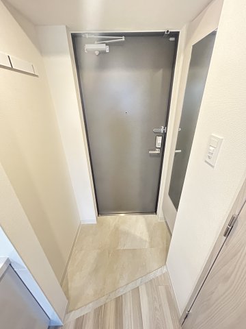 玄関　明るい玄関です