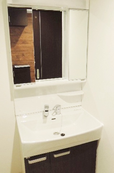 洗面設備　同じ仕様