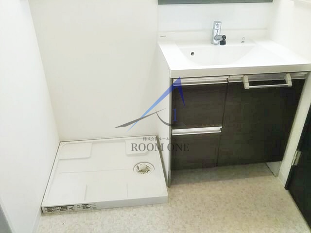 洗面設備　洗面台です。