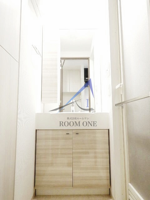 洗面設備　洗面台です。