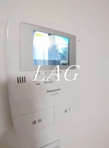 セキュリティ　モニター付きインターホンです。