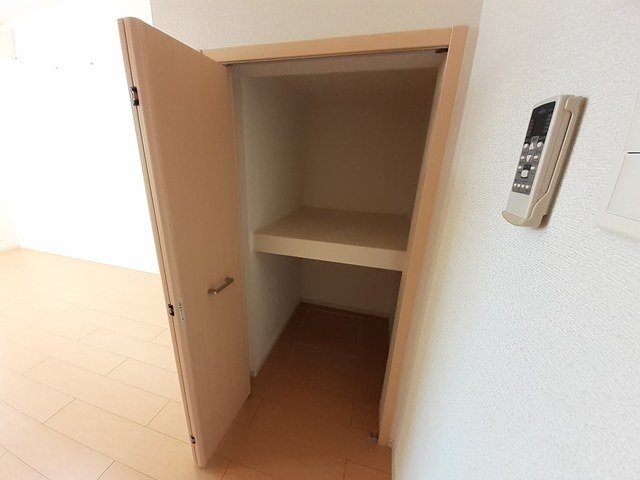 収納　収納のためのスペースです