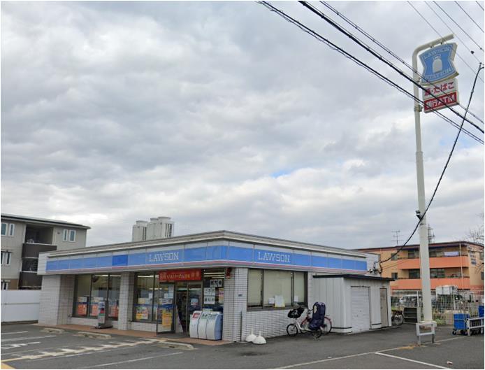 コンビニ　ローソン 東大阪花園桜通り店（コンビニ）まで569m