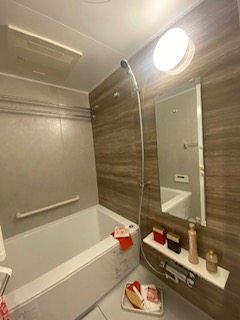 バス・シャワールーム　※モデルルーム 追い焚き機能、浴室乾燥機付きバス。