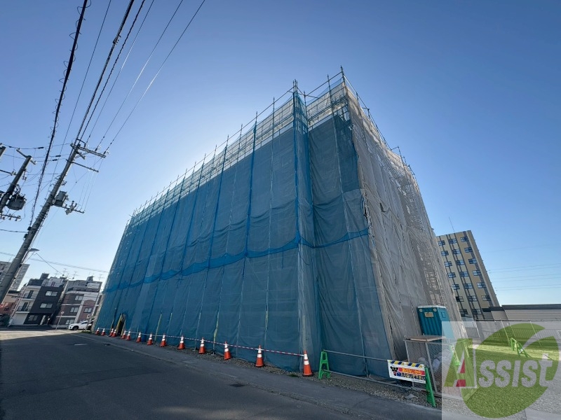 建物外観　札幌市白石区本郷通１丁目「本郷通１丁目北マンション」