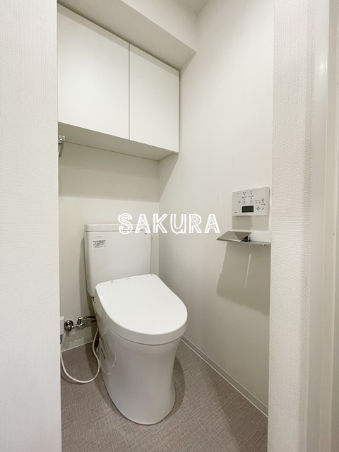 トイレ　落ち着いた色調のトイレです♪