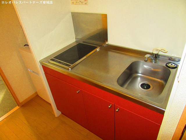 キッチン　電気コンロ2口