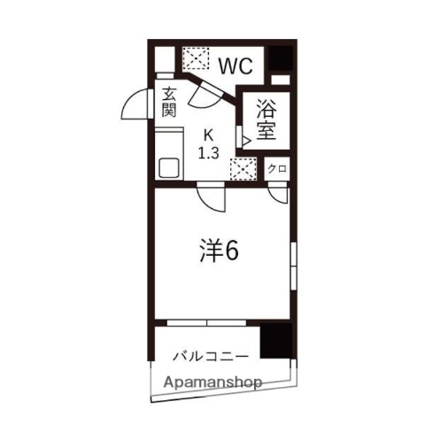 DeLCCS日本橋浜町の間取り写真