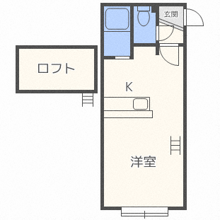Fラッキー23の間取り写真