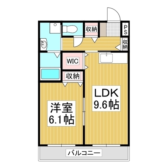ヴィラールMKの間取り写真