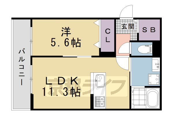 ForestMaison京都北山 EASTの間取り写真