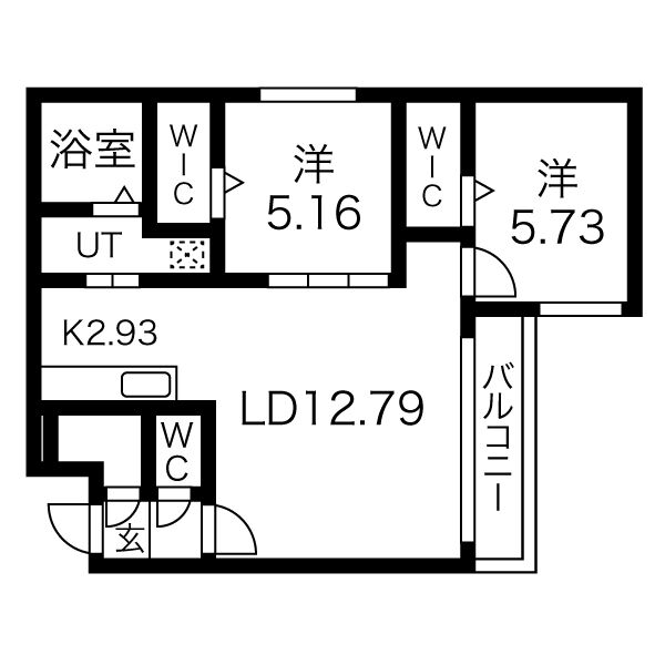 Moiwa viewの間取り写真