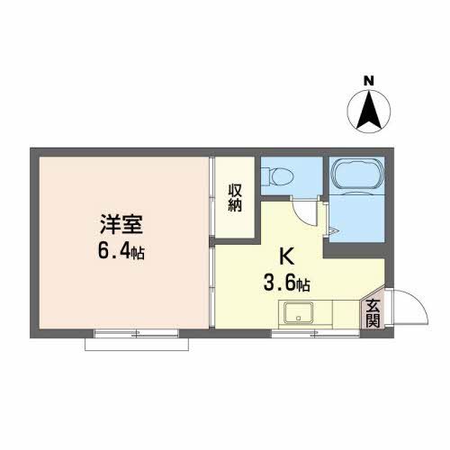 メゾンノエルの間取り写真