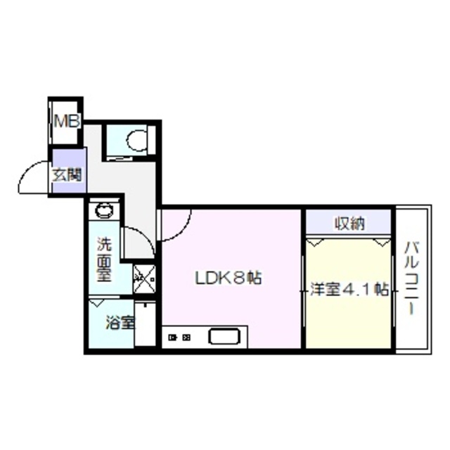 Escudo 黎の間取り写真