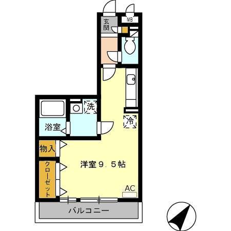 パークハイム C棟の間取り写真