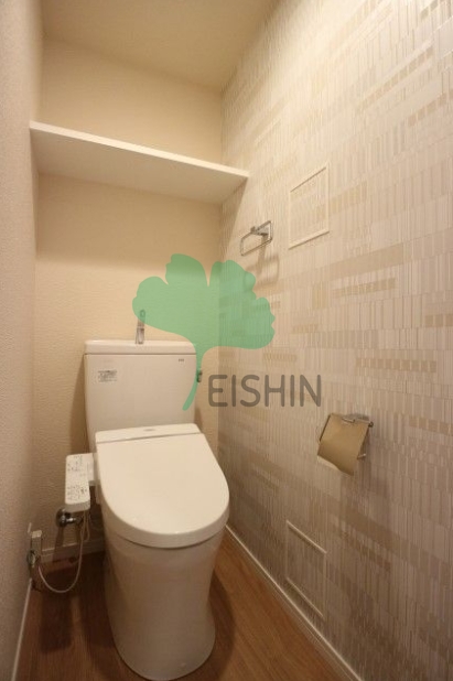 トイレ　清潔感のあるトイレです。