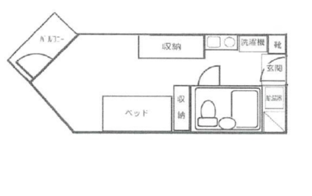 コスモヒルハウス A棟の間取り