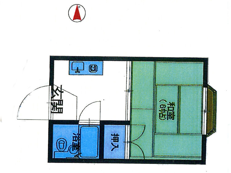 ペルシェ吉川No.2の間取り