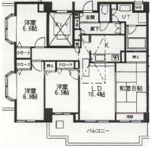 ロイヤルステージヒルズ緑園都市の間取り