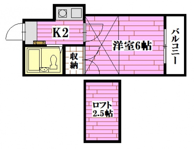 ベストハウス戸坂の間取り