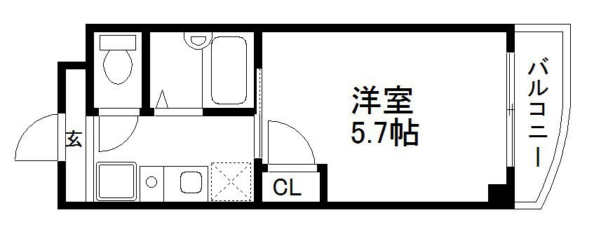 エクシード西院IIの間取り