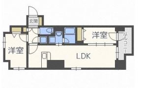 アルファタワー札幌南4条の間取り