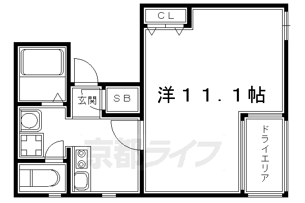 ことぶき荘の間取り