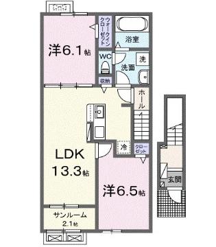 ジラソーレの間取り