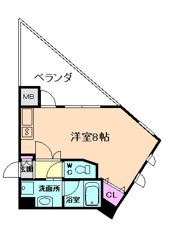 シンリョーステイツ桜木の間取り