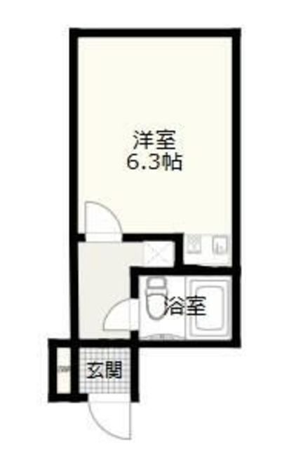 大和市南林間のマンションの間取り