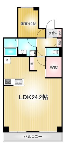 【杁中スカイタウンB棟の間取り】