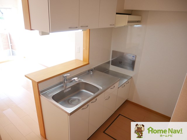 キッチン　浄水器一体型のキッチン