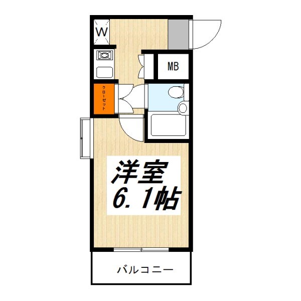 世田谷区三軒茶屋のマンションの間取り