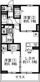 グラーティア相模原の間取り