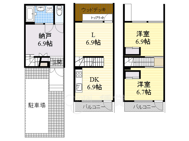 BOSCOの間取り