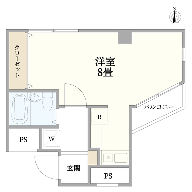 パークヒルズ石川の間取り