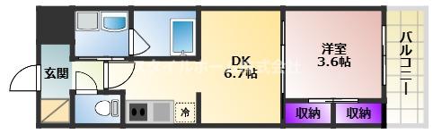 meLiV三好ケ丘の間取り